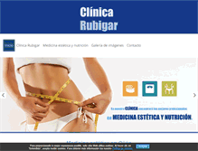 Tablet Screenshot of clinicarubigar.com